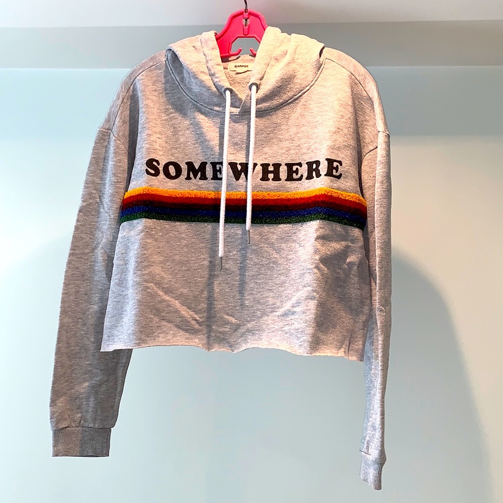 Garage “Somewhere over the rainbow 🌈” hoodie